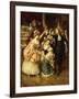 The Farandole Dance-Eduardo-leon Garrido-Framed Giclee Print