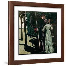 The Farewell, 1903-Wassily Kandinsky-Framed Giclee Print