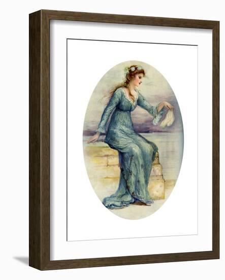 The Farewell, 1906-Marcella Walker-Framed Giclee Print