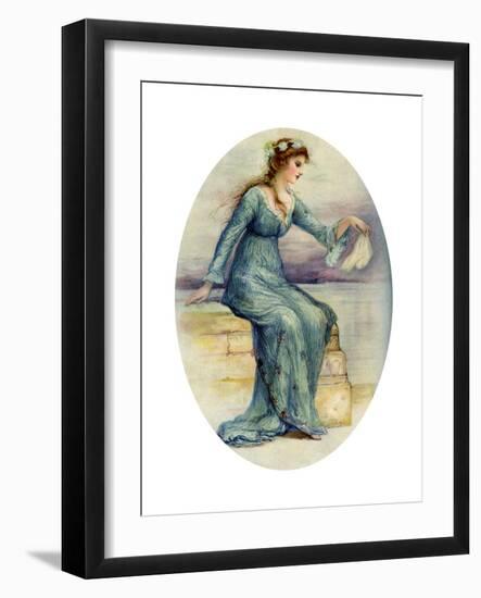 The Farewell, 1906-Marcella Walker-Framed Giclee Print