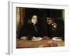 The Farewell Supper, (Toilers of the Se), 1897-Charles Cottet-Framed Giclee Print