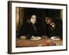 The Farewell Supper, (Toilers of the Se), 1897-Charles Cottet-Framed Giclee Print