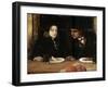 The Farewell Supper, (Toilers of the Se), 1897-Charles Cottet-Framed Giclee Print