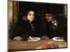 The Farewell Supper, (Toilers of the Se), 1897-Charles Cottet-Mounted Giclee Print