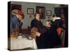 The Farewell-Harriet Backer-Stretched Canvas