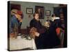 The Farewell-Harriet Backer-Stretched Canvas