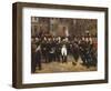 The Farewells of Fontainebleau, 20th April 1814-Horace Vernet-Framed Giclee Print