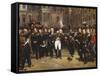 The Farewells of Fontainebleau, 20th April 1814-Horace Vernet-Framed Stretched Canvas