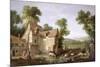 The Farm, 1750-Jean-Baptiste Oudry-Mounted Giclee Print