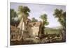 The Farm, 1750-Jean-Baptiste Oudry-Framed Giclee Print