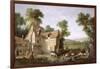 The Farm, 1750-Jean-Baptiste Oudry-Framed Giclee Print