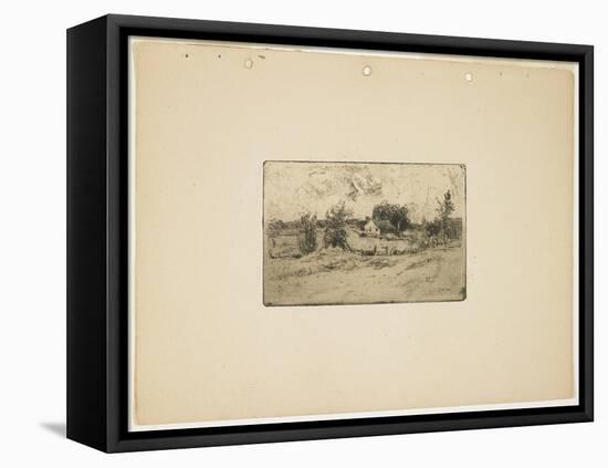 The Farm, 1889-Julian Alden Weir-Framed Stretched Canvas