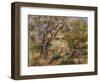 The Farm at Les Collettes, Cagnes, 1908-14-Pierre-Auguste Renoir-Framed Giclee Print