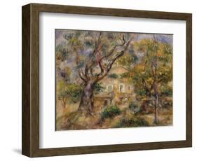 The Farm at Les Collettes, Cagnes, 1908-14-Pierre-Auguste Renoir-Framed Giclee Print