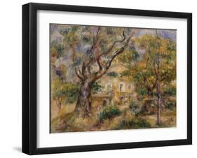 The Farm at Les Collettes, Cagnes, 1908-14-Pierre-Auguste Renoir-Framed Giclee Print