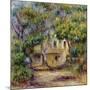 The Farm at Les Collettes, circa 1915-Pierre-Auguste Renoir-Mounted Giclee Print