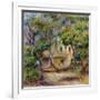 The Farm at Les Collettes, circa 1915-Pierre-Auguste Renoir-Framed Giclee Print