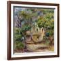 The Farm at Les Collettes, circa 1915-Pierre-Auguste Renoir-Framed Giclee Print