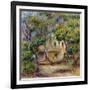 The Farm at Les Collettes, circa 1915-Pierre-Auguste Renoir-Framed Giclee Print