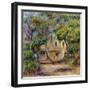 The Farm at Les Collettes, circa 1915-Pierre-Auguste Renoir-Framed Giclee Print