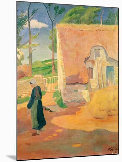 The Farm at Pouldu, 1890-Paul Serusier-Mounted Giclee Print