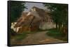 The Farm at the Entrance of the Wood, 1860-1880 (Oil on Fabric)-Rosa Bonheur-Framed Stretched Canvas