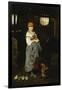 The Farm Girl-F. Ducale-Framed Giclee Print