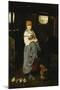 The Farm Girl-F. Ducale-Mounted Giclee Print