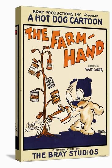 The Farm Hand-Bray Productions-Stretched Canvas