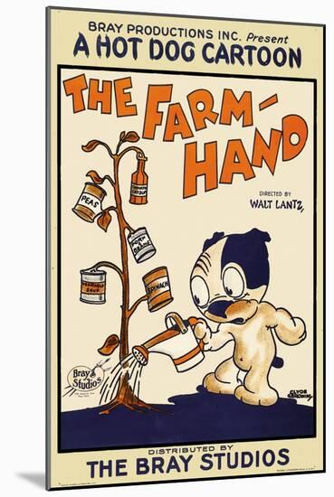 The Farm Hand-Bray Productions-Mounted Art Print