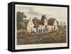 The Farm House of Mont St Jean-James Rouse-Framed Stretched Canvas