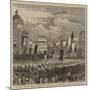 The Farm Labourers' Lock-Out, Trades' Union Demonstration at Manchester in Favour of the Labourers-null-Mounted Giclee Print