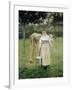 The Farm Maid, 1887-Alfred Roll-Framed Giclee Print