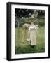 The Farm Maid, 1887-Alfred Roll-Framed Premium Giclee Print