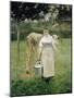 The Farm Maid, 1887-Alfred Roll-Mounted Premium Giclee Print