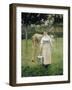 The Farm Maid, 1887-Alfred Roll-Framed Giclee Print