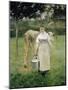 The Farm Maid, 1887-Alfred Roll-Mounted Giclee Print