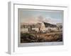 The Farm of La Haye Sainte, from 'An Historical Account of the Battle of Waterloo' Published 1817-null-Framed Giclee Print