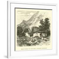 The Farm of Tiocuna, Uncle's Cradle-Édouard Riou-Framed Giclee Print