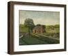 The Farm (Oil on Canvas)-John Kane-Framed Giclee Print