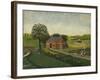 The Farm (Oil on Canvas)-John Kane-Framed Giclee Print