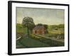 The Farm (Oil on Canvas)-John Kane-Framed Giclee Print