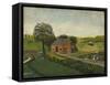 The Farm (Oil on Canvas)-John Kane-Framed Stretched Canvas