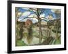 The Farm Pond, 1940 (Oil on Canvas)-John Northcote Nash-Framed Giclee Print