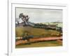 The Farm Road, 1981-Brenda Brin Booker-Framed Premium Giclee Print