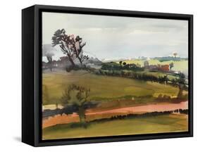 The Farm Road, 1981-Brenda Brin Booker-Framed Stretched Canvas