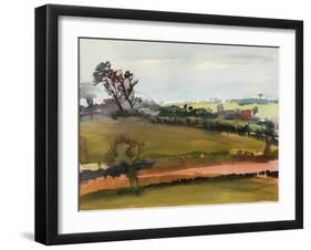 The Farm Road, 1981-Brenda Brin Booker-Framed Giclee Print