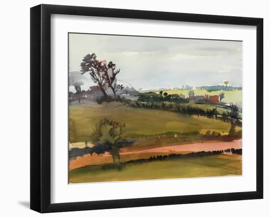 The Farm Road, 1981-Brenda Brin Booker-Framed Giclee Print