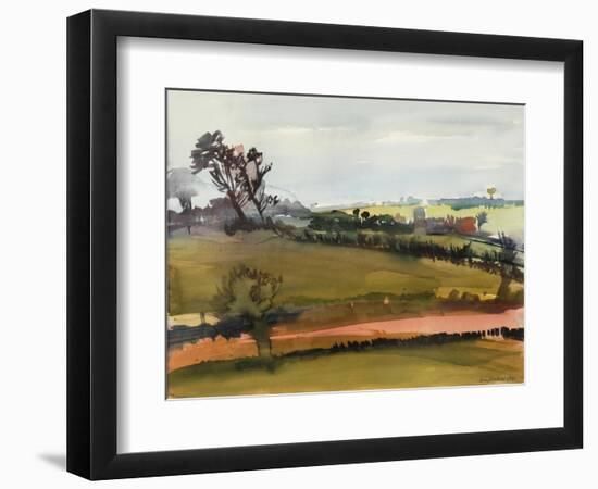 The Farm Road, 1981-Brenda Brin Booker-Framed Giclee Print