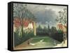 The Farm Yard, 1896-98-Henri Rousseau-Framed Stretched Canvas